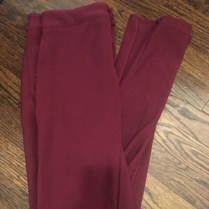 Red pants